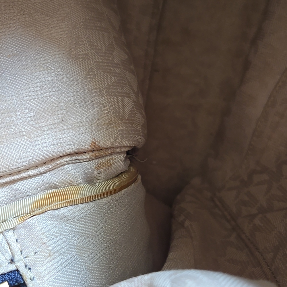 Michael Kors Denim Patchwork Backpack - Picture 10 of 15